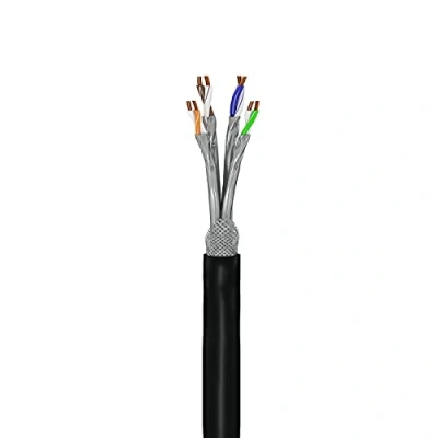 Afbeelding van Netwerkkabel voor buiten Cat7 S/FTP 100 meter (Stugge kern, 100% koper, PE)