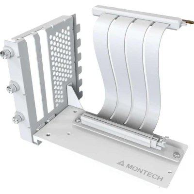 Afbeelding van VGM 2 verticale GPU montagekit, hoge snelheid PCIe 4.0 x 16 riserkabel, 244 mm flexibele verlengingskaart met 90 graden verlengpoort, ondersteunt alleen 7 sleuven Full Break, 3 slots houder