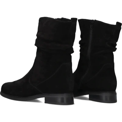 Afbeelding van Gabor 793 Enkellaarsjes Enkelboots met rits Dames Zwart Maat 44