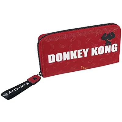 Afbeelding van Nintendo Donkey Kong Zip Around Ladies Wallet