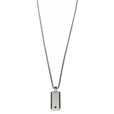 Afbeelding van Breil PER UOMO Ketting silvercoloured, Heren, Maat: One Size, Silver/coloured