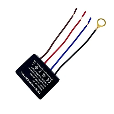 Afbeelding van AC 220 V 3 standen sensor 1 A/3 A touch dimmer schakelaar voor bedlampjes, lichtbesturingsmodule lamp reparatieset led dimbaar (3 A)