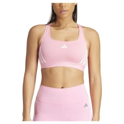 Afbeelding van adidas Performance Sportbh met medium support, Dames, Maat: LxA B, Bliss pink/white