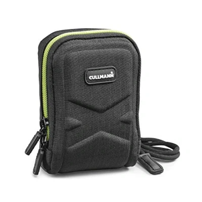 Afbeelding van CULLMANN 91570 Oslo Compact 200 Cameratas voor compactcamera&#039;s (binnenafmetingen 70x100x30mm), zwart/citroen