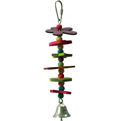 Afbeelding van Keddoc Vogelspeelgoed Flowers 20x6x2 cm Multi Color