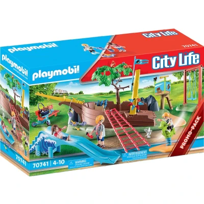 Afbeelding van PLAYMOBIL City Life Avontuurlijke speeltuin met scheepswrak