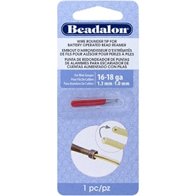 Afbeelding van Beadalon Wire Rounder Burr Attachment Gebruik met Batterij Operated Bead Reamer en 16, 18 Kleinere Gauge Draden