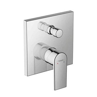 Afbeelding van hansgrohe vernis shape a ngreeps inbouw badmengkraan chroom 71468000