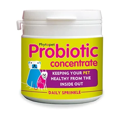 Afbeelding van Phytopet Probiotic Concentrate, veterinair supplement, ondersteuning voor spijsvertering, immuun en stofwisseling, geen vulstoffen, honden, katten, paarden, huisdieren, 100 g