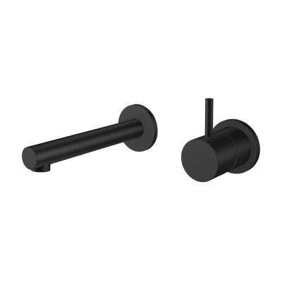 Afbeelding van Wastafelmengkraan BWS Exclusive 18.5 cm 1 hendel Mat Zwart