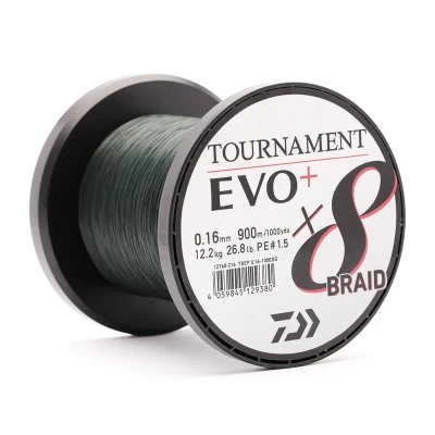Afbeelding van Daiwa TN x8 Br. EVO+ 0.16mm 900m DG Gevlochten lijn