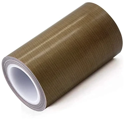 Afbeelding van Teflon stof tape, 2 inch 30 voet PTFE tape voor vacuüm sealer machine, Hand impuls sealers isolatie gecoate glasvezel plakband compatibel met FoodSaver, Seal A Meal, Weston, Cabella