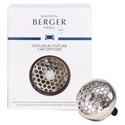 Afbeelding van Diffuser Honey comb chrome Lampe Berger