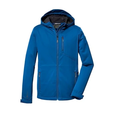 Afbeelding van killtec Heren Softshelljas/outdoorjas met afritsbare capuchon KOS 320 MN SFTSHLL JCKT, royal blue, S, 41544 000
