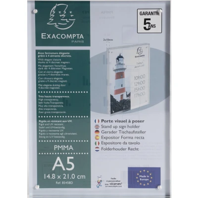 Afbeelding van Folderhouder met magnetische sluiting Exacompta