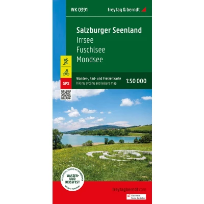 Afbeelding van Freytag&amp;Berndt WK 0391 Wandelkaart Salzburger Seenland, Wander 1:50.000