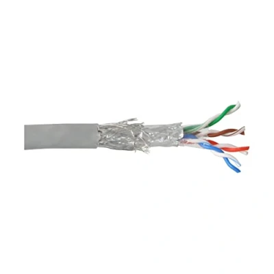 Afbeelding van InLine® Solide installatiekabel, Cat.5e, S FTP, AWG24, PVC, 100m