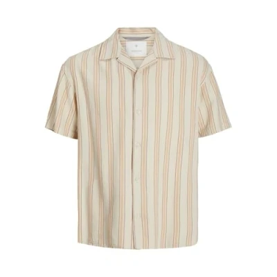 Afbeelding van Jack &amp; Jones Premium Hawaiirelaxed FIT Overhemd, Heren, Maat: Large, Sunburn