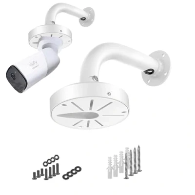 Afbeelding van WiTi Aansluitkasthouder, wandhouder voor Dome camera&#039;s IP CCTV, kabelbeheer, aansluitdoos, universele masthouder, veiligheidsbewakingssystemen