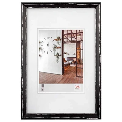 Afbeelding van Walther design IW040B Metropolis houten lijst 30x40 cm zwart/zilver