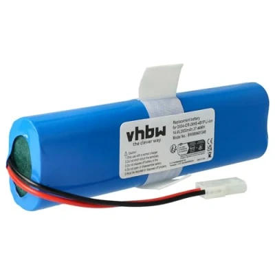 Afbeelding van vhbw Accu compatibel met Rowenta X plorer 75S, 75S+, Serie 75, 95, 75 Home Cleaner Robot (2600 mAh, 14,4 V, Li Ion)
