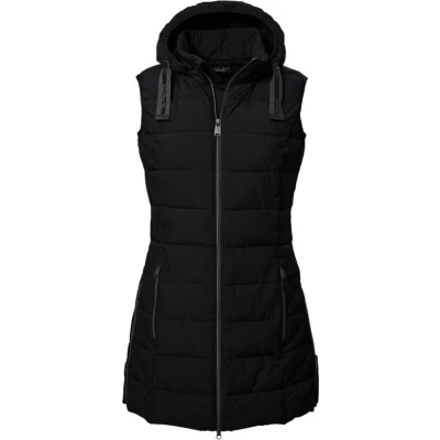 Afbeelding van Giga by Killtec Winterjas Bodywarmer 41774 zwart lang model padded 44
