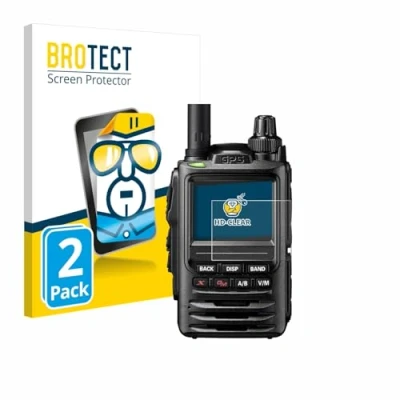 Afbeelding van BROTECT Screenprotector voor Yaesu FT 3D / 5DE Folie Beschermfolie transparant (2 Stuks)