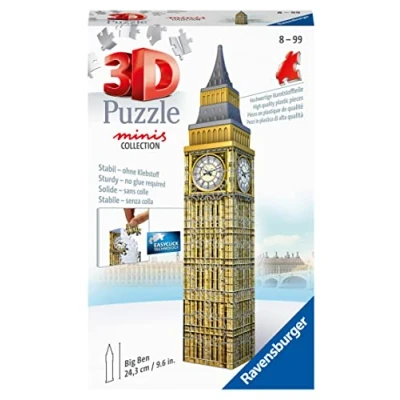 Afbeelding van Ravensburger 3D Puzzle Mini Big Ben (54pcs) (11246)