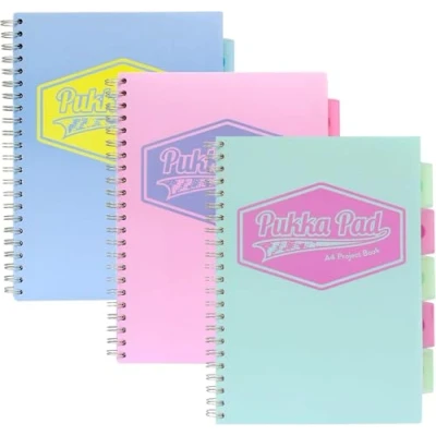 Afbeelding van Pukka Pad PP18630 Pastel Project Book, A4, Pack van 3
