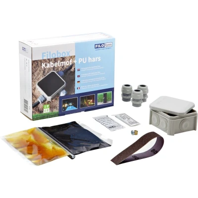 Afbeelding van Filoform kabeldoos gietmofpakket met hars CB040103