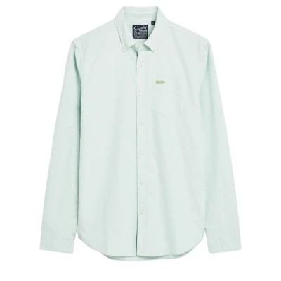 Afbeelding van Superdry Overhemd, Heren, Maat: Small, Light green