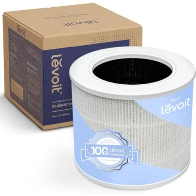Afbeelding van Levoit LRF C161 WUSLuchtreiniger Vervanging Filter 3 in 1 HEPA Hoog rendement Actieve Koolstof Kern Mini RF Wit