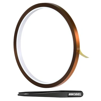 Afbeelding van MMOBIEL 6mm ESD Hittebestendige Polyimide Tape 30m Hittebestendig tot 280C.