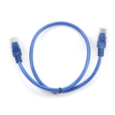 Afbeelding van UTP Cat5E patchkabel blauw 0.5 meter