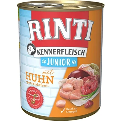 Afbeelding van RINTI Kennervlees Junior + kip 12 x 800 g