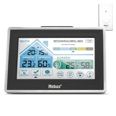 Afbeelding van Mebus 01026 Draadloos weerstation