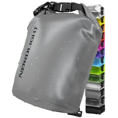 Afbeelding van Nordlight Dry Bag en Waterdichte Tas (20L, Antraciet) pakzak met rolsluiting schouderband Zwemmen, strand, kanoën, staand peddelen, duiken