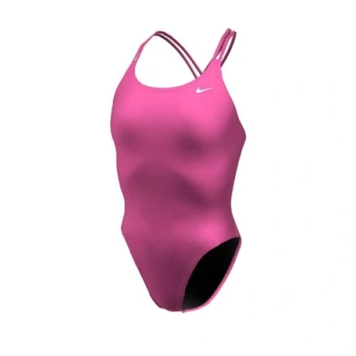 Afbeelding van Nike Performance Spiderback ONE Piece Badpak, Dames, Maat: 34, Hyper pink