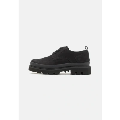 Afbeelding van Clarks Badell LACE Sportieve veterschoenen black, Heren, Maat: 40, Black Nubukleer