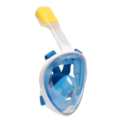 Afbeelding van Atlantis Full Face Snorkelmasker Junior Wit Blauw Duikbrillen &amp; Snorkels