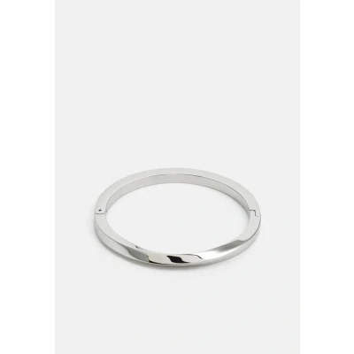 Afbeelding van Calvin Klein Polished Hinged Bangle Bracelet Armband silvercoloured, Dames, Maat: One Size, Silver coloured