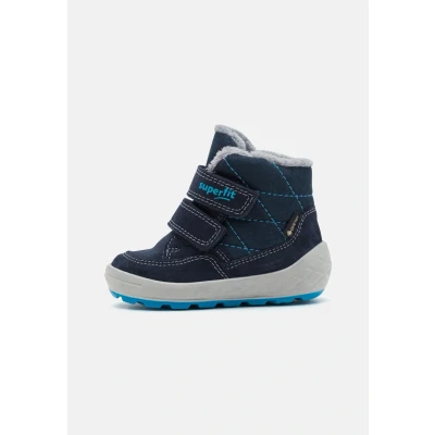 Afbeelding van Superfit Groovy 2.0 Unisex Snowboots voor kinderen, Maat: 27, Blau/türkis Leer/ synthetisch
