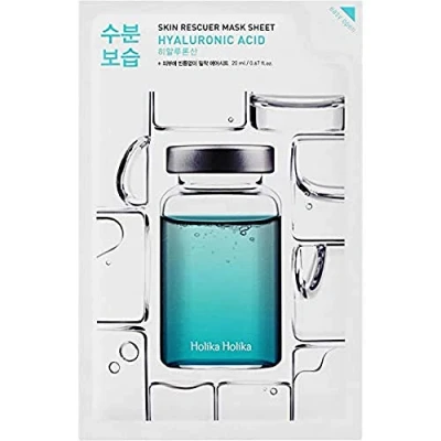 Afbeelding van Holika Hyaluronic Acid Skin Rescue Mask Sheet Hydration Canvas With