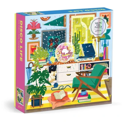 Afbeelding van Disco Life 500 Piece Foil Puzzle