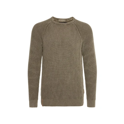 Afbeelding van Indicode Jeans Idrockford Trui, Heren, Maat: Small, Dark olive