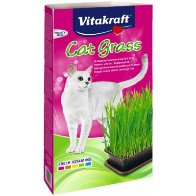 Afbeelding van Vitakraft Cat Gras Kattensnack Natuur 120 g