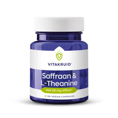 Afbeelding van Vitakruid Saffraan &amp; suntheanine® 30 vcaps