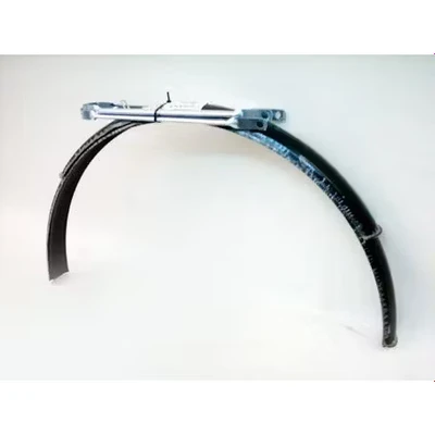 Afbeelding van Curana Stel spatborden 24&quot; staal cpl. ATB zwart