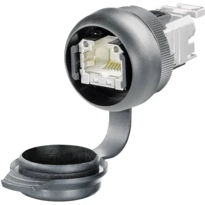 Afbeelding van Weidmüller 1018810000 1 Sensor/actuator inbouwconnector Aantal polen: 8P8C Bus, inbouw stuk(s)
