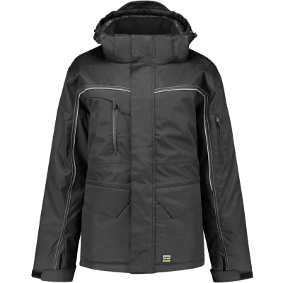 Afbeelding van Tricorp 402007 Midi Parka Canvas Donkergrijs 7XL